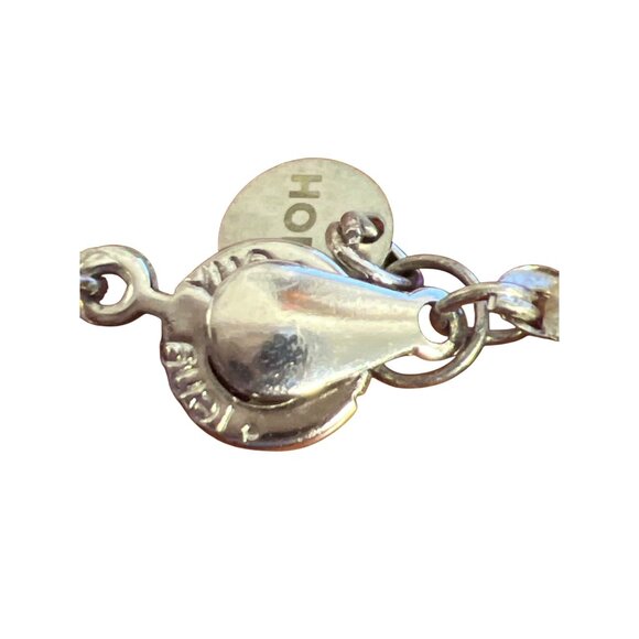 Vintage Teng Yue Multi Strand Bracelet Purple Beads Snap Closure Estate 7.5" - Picture 4 of 6